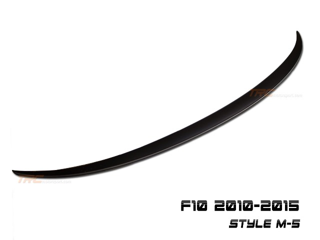 สปอยเลอร์ F10 2010-2015 Style M5 แบบแนบ ผลิตจากพลาสติก งานนำเข้า